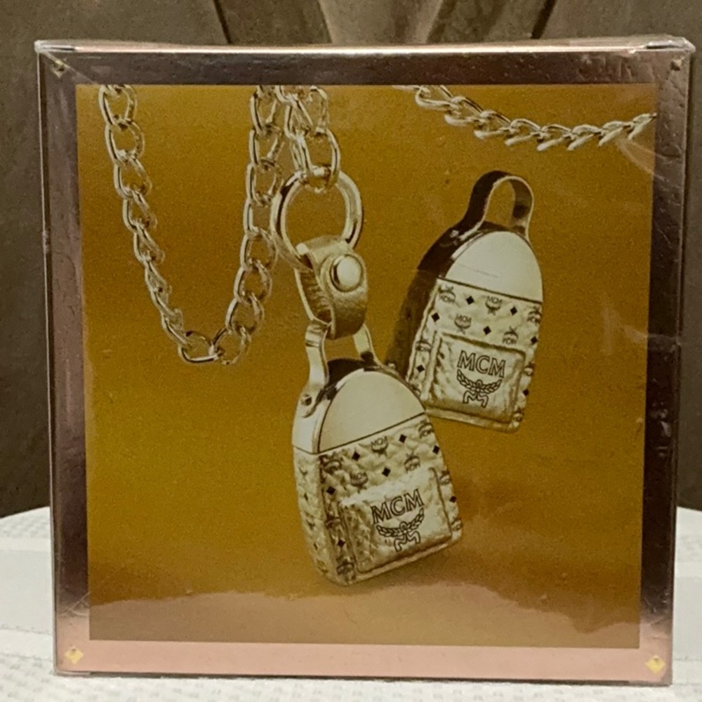 NIB MCM EAU DE PARFUM and NECKLACE Set